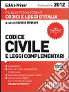 Codice civile e leggi complementari. Ediz. minore libro