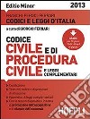 Codice civile e di procedura civile 2013. Ediz. minore libro