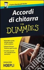 Accordi di chitarra For Dummies libro