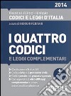 I quattro codici 2014 libro