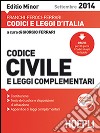 Codice civile e leggi complementari 2014. Ediz. minore libro