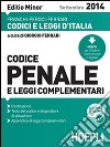 Codice penale e leggi complementari 2014. Ediz. minore libro
