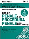 Codice penale e di procedura penale 2014. Ediz. minore libro