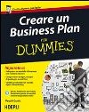 Creare un Business Plan For Dummies libro