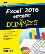 Excel 2016 Espresso for Dummies libro