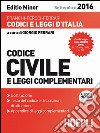 Codice civile e leggi complementari. Settembre 2016. Ediz. minore libro
