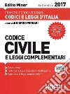 Codice civile e leggi complementari 2017. Ediz. minore libro