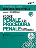 Codice penale e di procedura penale e leggi complementari 2017 libro