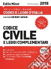 Codice civile e leggi complementari 2018. Ediz. minore. Con espansione online libro