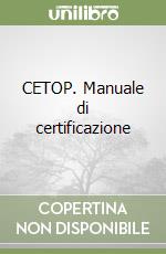 CETOP. Manuale di certificazione libro