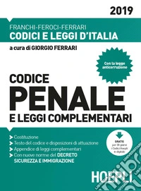 Codice penale e leggi complementari libro