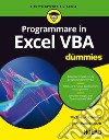 Excel VBA For Dummies libro