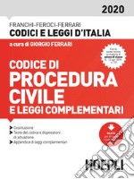 Codice procedura civile e leggi complementari 2020 libro