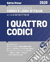 I quattro codici 2020. Ediz. minore libro