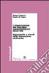 L'innovazione nei processi amministrativi delle PMI. Opportunità e vincoli della fatturazione elettronica libro