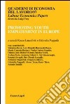 Promoting youth employment in Europe libro