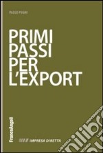 Primi passi per l'export libro