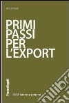 Primi passi per l'export libro