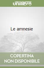 Le amnesie libro