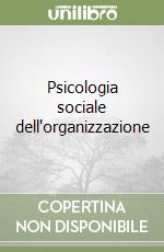 Psicologia sociale dell'organizzazione