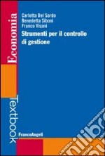 Strumenti per il controllo di gestione libro