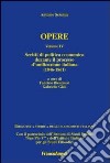 Opere. Vol. 4: Scritti di politica economica durante il processo d'unificazione italiana (1846-1861) libro