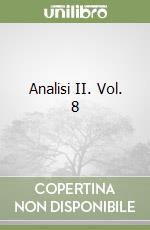 Analisi II. Vol. 8 libro