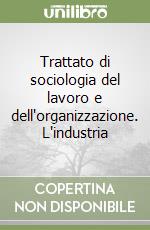 Trattato di sociologia del lavoro e dell'organizzazione. L'industria libro