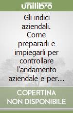 Gli indici aziendali. Come prepararli e impiegarli per controllare l'andamento aziendale e per leggere e capire i bilanci