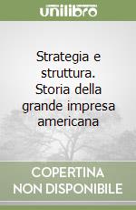 Strategia e struttura. Storia della grande impresa americana libro