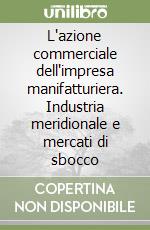 L'azione commerciale dell'impresa manifatturiera. Industria meridionale e mercati di sbocco libro