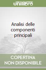 Analisi delle componenti principali libro