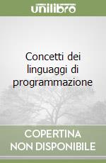 Concetti dei linguaggi di programmazione libro