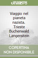 Viaggio nel pianeta nazista. Trieste Buchenwald Langenstein libro