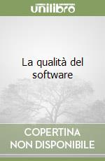 La qualità del software libro