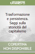 Trasformazione e persistenza. Saggi sulla storicità del capitalismo libro