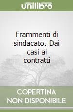 Frammenti di sindacato. Dai casi ai contratti libro