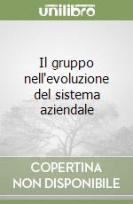 Il gruppo nell'evoluzione del sistema aziendale libro