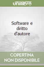 Software e diritto d'autore