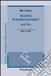 Scritti fenomenologici libro