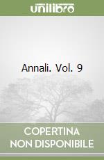 Annali. Vol. 9