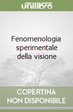 Fenomenologia sperimentale della visione libro
