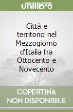 Città e territorio nel Mezzogiorno d'Italia fra Ottocento e Novecento libro