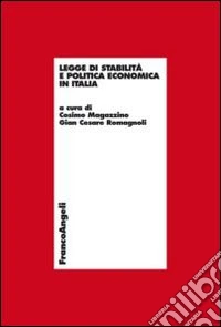Legge di stabilità e politica economica in Italia
