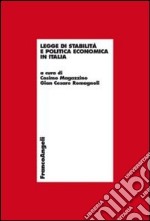 Legge di stabilità e politica economica in Italia