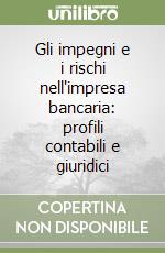 Gli impegni e i rischi nell'impresa bancaria: profili contabili e giuridici libro