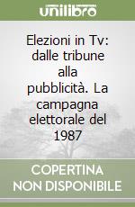 Elezioni in Tv: dalle tribune alla pubblicità. La campagna elettorale del 1987 libro