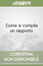 Come si compila un rapporto libro