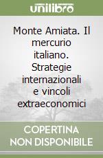 Monte Amiata. Il mercurio italiano. Strategie internazionali e vincoli extraeconomici libro