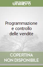 Programmazione e controllo delle vendite libro